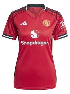 BNWT Adidas Women Manchester United Soccer 2025/2026 Home Jersey Size Small